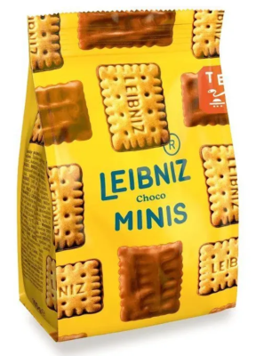 Лейбниц печенье 100г Leibniz Minis шоколад