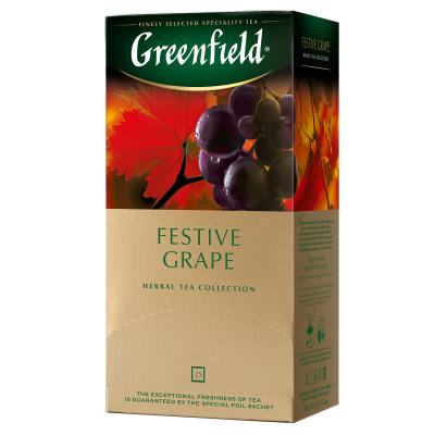 ГринФилд Чай  25пак. Festive Grape