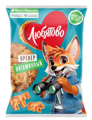 Любятово Крекер 300г Витаминный
