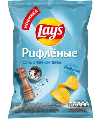 Лейз Чипсы  70г с Солью и перцем  ДСП