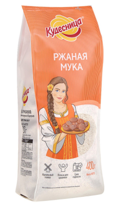 Кудесница Мука 400г ржаная