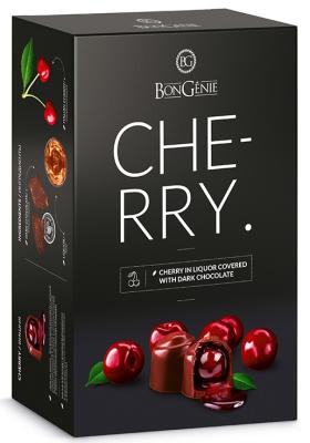 Бонжени Набор шоколадных конфет 190г Вишня в ликере