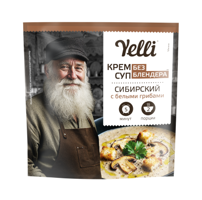 Ели Крем-суп 70г Сибирский с белыми грибами