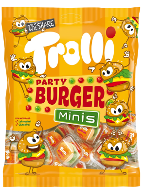Тролли Мармелад 170г PARTY BURGER MINIS
