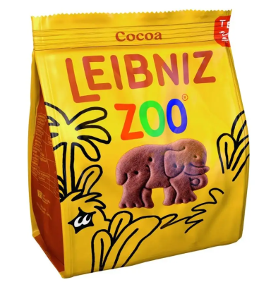Лейбниц печенье 100г Leibniz Zoo Cocoa