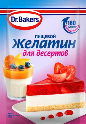 Д-р Бейкерс Желатин 10г для десертов