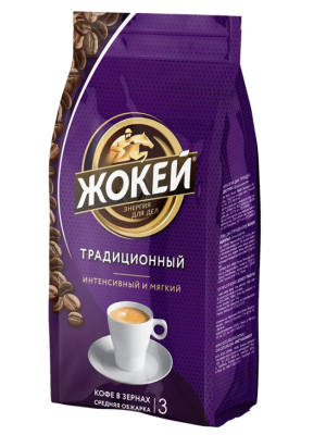 Жокей Кофе зерно 800г Традиционный