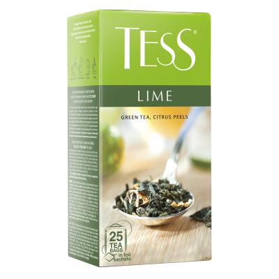 Тесс Чай  25пак. Lime, green tea