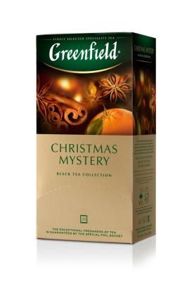 ГринФилд Чай  25пак. Cristmas Mystery черн.