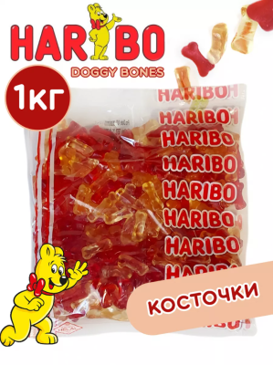 Харибо Мармелад жевательный 1000г х6 Big BONE