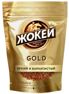 Жокей Кофе раств.  75г Голд м/у