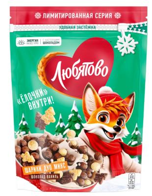 Любятово Шарики шоколадные Дуо Микс 200г