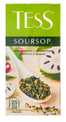 Тесс Чай  25пак.Саусеп зеленый