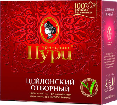 Нури Чай 100пак.б/я Отборный