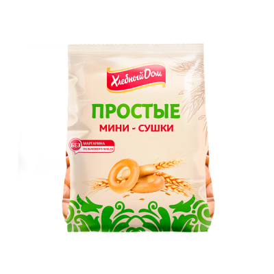 Хлебный дом Сушка Мини 180г простые