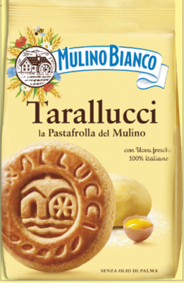 Тараллуччи Печенье 350г песочное сахарное