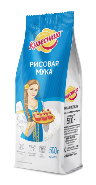 Кудесница Мука 500г рисовая