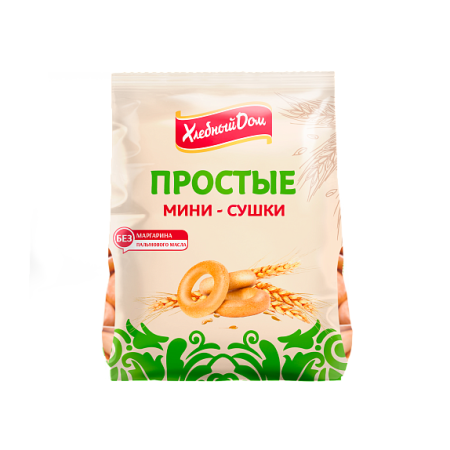 Хлебный дом Сушка Мини 180г простые