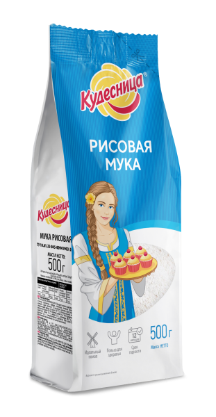 Кудесница Мука 500г рисовая