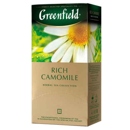 ГринФилд Чай  25пак. Rich Camomile трав.