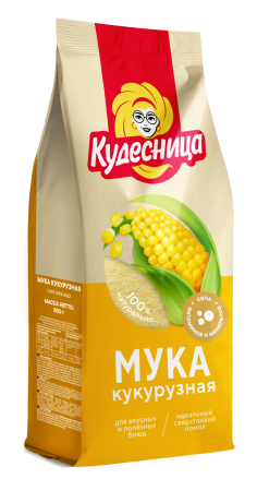 Кудесница Мука 500г кукурузная Кудесница Мука 500г кукурузная
