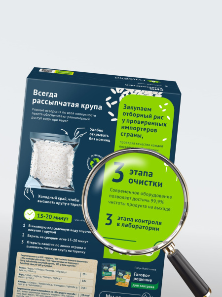 Гудвилл Крупа 400г Рис длиннозерный (5*80г)