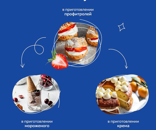 Д-р Бейкерс Загуститель для сливок 8г (мультипак)