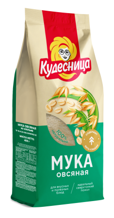 Кудесница Мука 400г овсяная