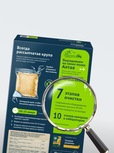 Гудвилл Крупа 400г Пшено (5*80г)