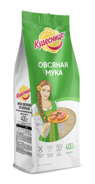 Кудесница Мука 400г овсяная