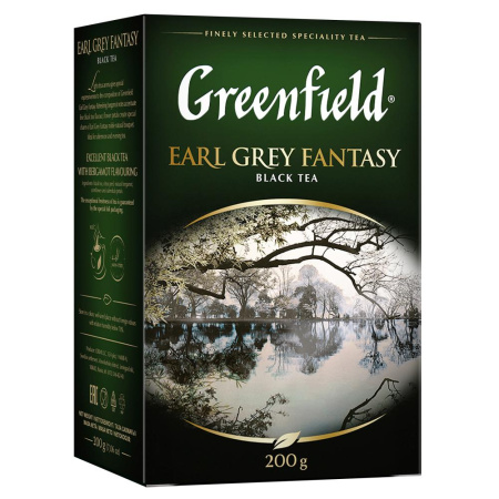 ГринФилд Чай 200г Earl Grey Fantasy черн.