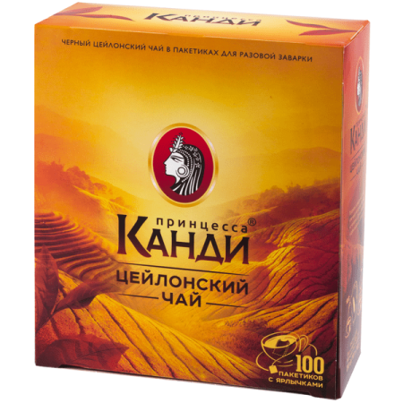 Канди Чай 100пак. Цейлонский черн.