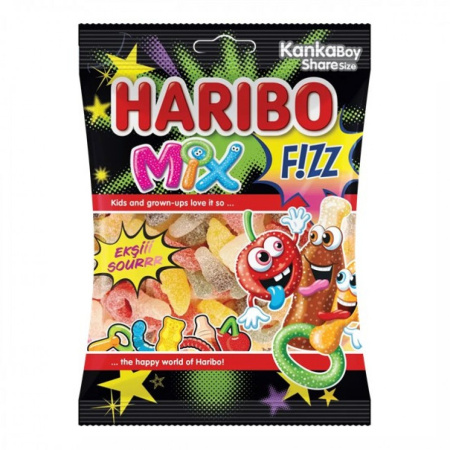 Харибо Мармелад жевательный 70г Fizz Mix