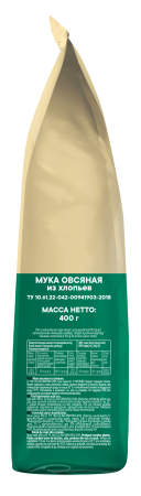 Кудесница Мука 400г овсяная