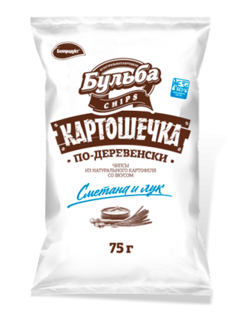 Бульба Чипс  75г Картошечка по деревенски ассорти